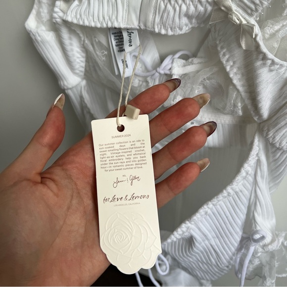 For Love and Lemons Dahlia Bodysuit - Picture 7 of 10